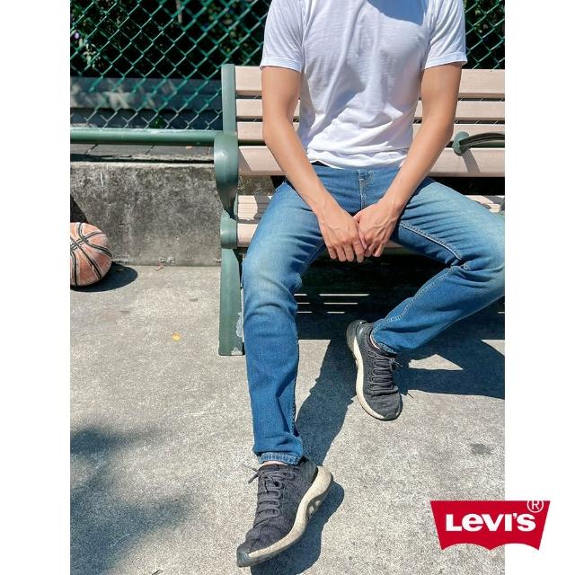 【levis】牛仔裤 男款 / 512 低腰锥形裤 / 弹性布料 / 刷白