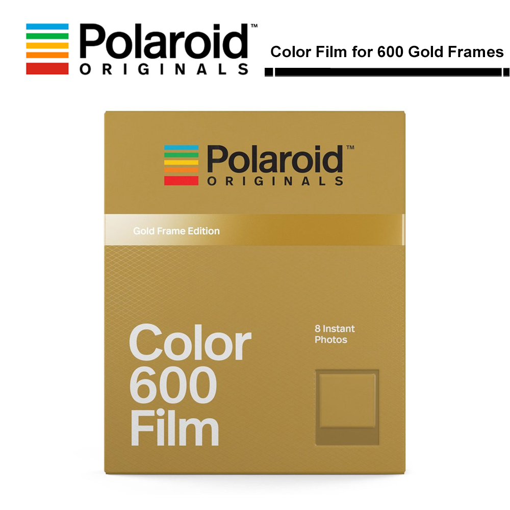 polaroid color film for 600 gold frames 彩色底片(金框4674)/2盒