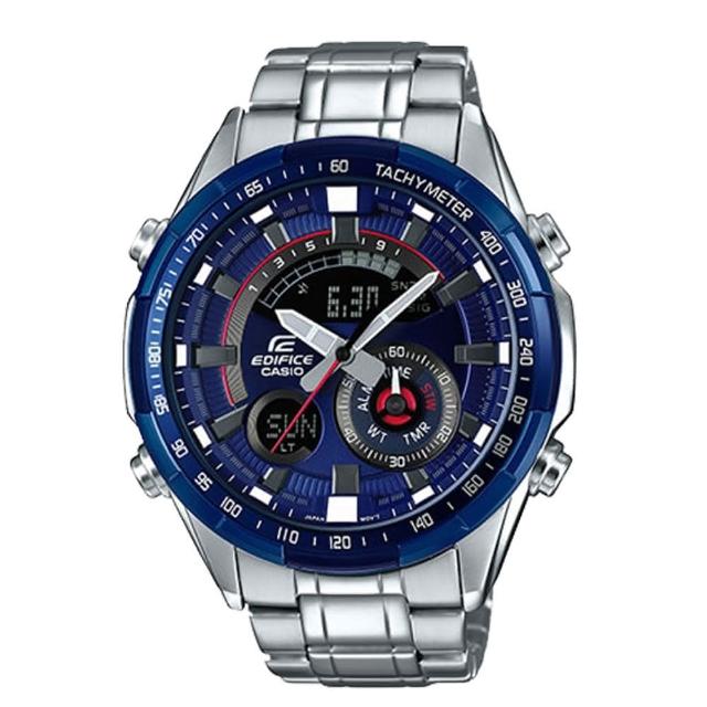 【casio 卡西欧 edifice 系列】帅气型男必备时尚表款_直条刻纹表盘