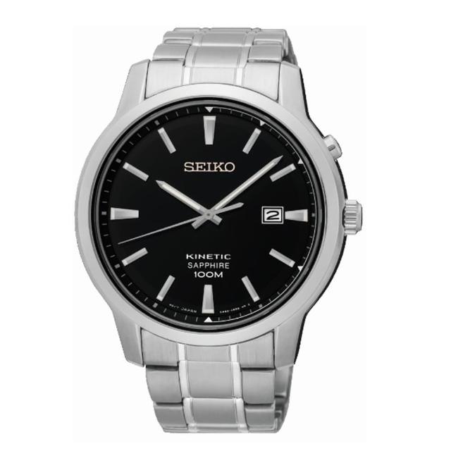 【seiko】kinetic优雅绅士人动电能腕表(黑/5m82-0ax0d/ska741p1)