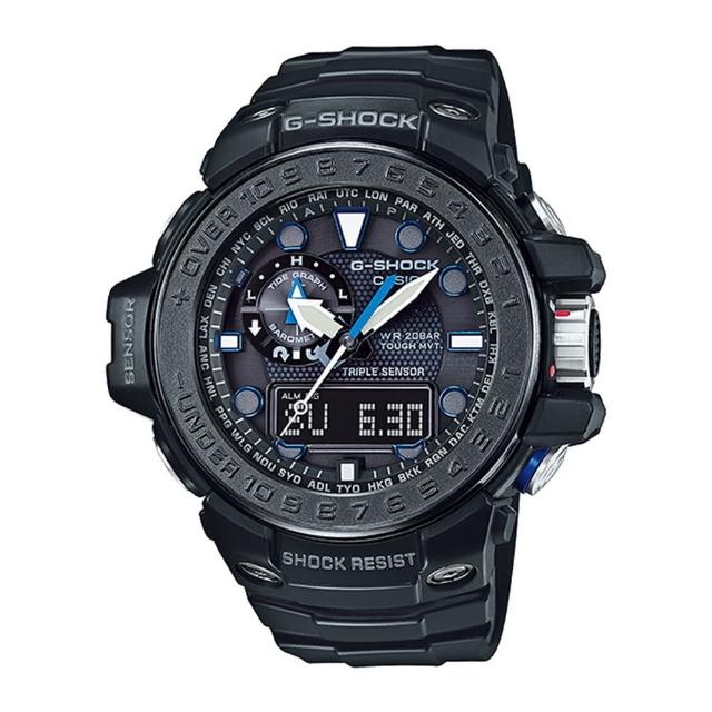 【casio 卡西欧 g-shock 系列】全日制电波限量版-海洋系列多功能运动