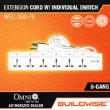 6 Gang Extension Cord With Switch Price Voucher Jul 21 Biggo Philippines