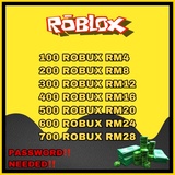 Roblox Robux Price Promotion Jul 2021 Biggo Malaysia - how much is robux in malaysia