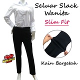 seluar slack slim fit perempuan