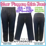 seluar jeans perempuan plus size