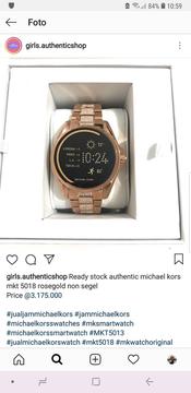 Michael Kors Smartwatch Original 5018 