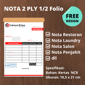 Harga Buku Nota 1 Ply Custom Terbaru Juli 22 Biggo Indonesia