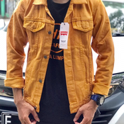 Harga Jaket Jeans Pria Levis Mustard 