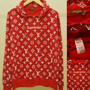 supreme x lv hoodie harga