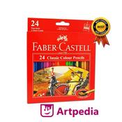 Pensil warna faber castell isi 24