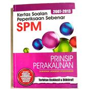 Buku Soalan Spm Sebenar Prinsip Perakaunan T4 2004 2012