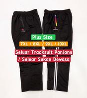 seluar tracksuit plus size