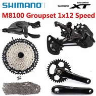 SHIMANO DEORE XT M8100 Groupset 32T 34T 36T 170 175 Crankset Mountain Bike Groupset 1x12-Speed 10-51T M8100