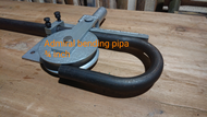 Alat roll bending pipa besi manual 3/4 in 25,4mm