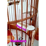 Finger eggfood/worm cup for puteh finch canary  cage use