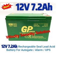 Battery WSS GPower 12V 7.2ah Premium Rechargeable Battery Alarm Autogate