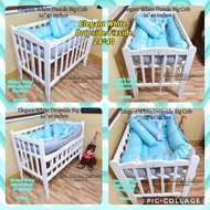 Wooden Crib (Kuna) Adjustable 2in1 and 3in1 crib for baby, kuna 24*40