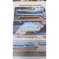 3 cranks hospital bed