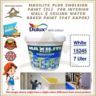 Maxilite Plus Emulsion Paint (7L)  For Interior Wall &amp; Ceiling Water Based Paint /Cat Kapur / Cat Dinding / Cat Ceiling