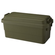 【日本RISU】TRUNK CARGO多功能耐重收納箱70L - 軍綠色