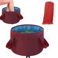 Foldable Collapsible Bucket For Soaking Feet Portable Travel Foot Bath Tub Folding Foot Spa Soak Basin Water Container For Camping Outdoor 泡脚桶 折叠 足浴盆