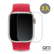 RedMoon Apple Watch 7 3D高清透明TPU奈米水凝膜滿版螢幕保護貼 2入 41/45mm