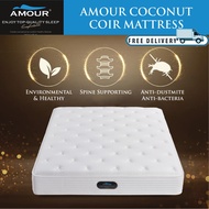 AMOUR 9 INCHES NATURE LATEX AND COCONUT COIR MATTRESS Queen / King Size available