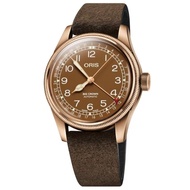 【ORIS 豪利時】BIG CROWN 指針式日期青銅錶(0175477413166-0752074BR)