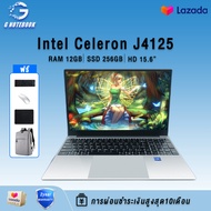 [ผ่อน 0% 10 บาท] G Notebook laptop  ราคาถูก บางและเบา โน๊ตบุ๊คเกมมิ่ง ASUS&amp;G โรงงานอัสซุส  ใหม่  cpu  Intel Celeron J4125 15.6 นิ้ว, แล็ปท็อป Windows10 Pro