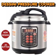 pressure cooker NEW MODEL DESSINII REGINA Electric Pressure Cooker 6L   8L ( PERIUK TEKANAN 6L )