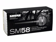 『SHURE SM58 SM-58 動圈式麥克風』美國專業品牌SM58S 總代理一年保固 原廠公司貨防偽雷射標