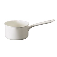 月兔印-琺瑯單手牛奶鍋(白.14cm)