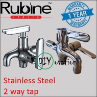 Rubine 2 Way Water Tap for toilet and bathroom/ bidet/ shower head