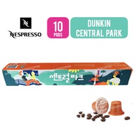 nespresso capsule NESPRESSO Dunkin Central Park Capsules Pods - Dunkin Donut