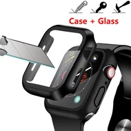 Super Thin CaseเหมาะกับApple Watch Series 5 4 3 2เคสพร้อมปกป้องหน้าจอกันน้ำกันรอยขีดข่วนสำหรับApple Watch 44Mm 42Mm 40Mm 38Mm