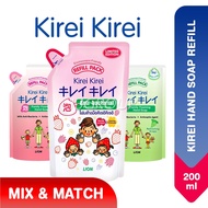 Kirei Kirei Hand Wash Hand Soap Refill, 200ml [Mix]