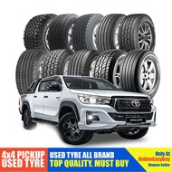 [READY STOCK] Used 4x4 Michelin Bridgestone Goodyear bfGoodrich Pickup 4 Wheel Tyre Tayar 15 16 17 18 19 20 inch