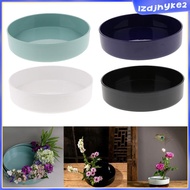 [YYDS] Plastic Round Ikebana Suiban Vase Pot Bonsai Flower Container