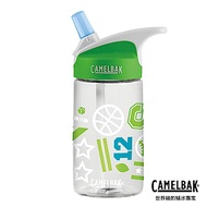 【美國 CamelBak】400ml eddy兒童吸管運動水瓶 運動之星