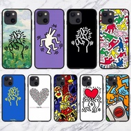 Keith H Haring Phone Case For iPhone 11 12 Mini 13 Pro XS Max X 8 7 6s Plus 5 SE XR Shell