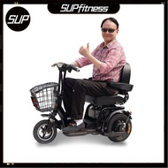 SUPfitness Tesjie Tricycle Electric Scooter for the Elderly Small Disabled Battery Car Folding Portable Vehicle El 3527