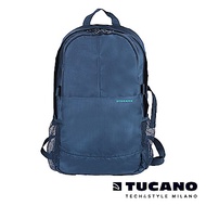 TUCANO GIPSY 美式休閒多功能雙肩後背包15.6吋（適用16吋） 藍