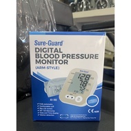 Blood Pressure monitor digital w/ adaptor and battery SUREGUARD