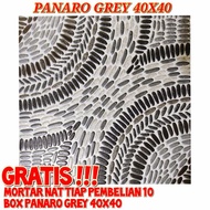 Keramik Kasar 40x40 Panaro Grey
