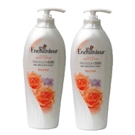 進口Enchanteur玫瑰系列身體香水乳液-400ml-橘玫瑰-二入組