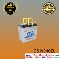 Aki mobil GS ASTRA Premium NS40ZL untuk Agya, Calya, dll