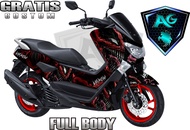 DECAL STIKER YAMAHA NMAX Decal stiker Full Body Motor Yamaha nmax 155 fullbody max costum venom