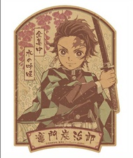 鬼滅の刃 鬼滅之刃 Travel Sticker 旅行箱貼紙(一包六入)