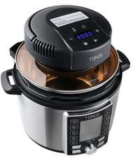 Buffalo Toros 6L electrical pressure cooker + Stainless Steel Inner Pot* PWP Toros CrispLid turn to AIR FRYER