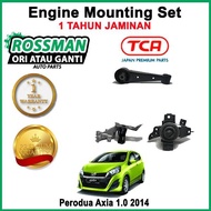 Perodua Axia 1.0 2014 - 2015 TCA Engine Mounting Set 1 Year Warranty
